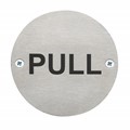 Image of Pull Safety Sign - Pack of 10